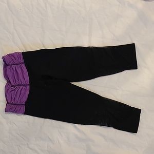 Chill by will black and pink capris size 1
